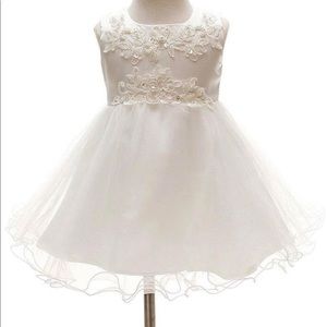 girl’s christening gown w shawl & bonnet